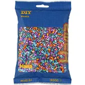 Hama strijkkralenmix - gestreept (201-90), 3000st.