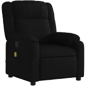 vidaXL Massagestoel met zwarte stof