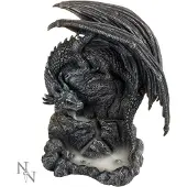 Nemesis Now - Gothic Wierookstokjeshouder - Dragon Pool Backflow wierookhouder - voor Geen - donkergrijs | Maat Standard
