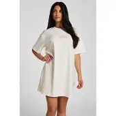 Hunkemoller Nachthemd Wit Dames | Maat: XL/XXL