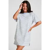 Hunkemoller Nachthemd Blauw Dames | Maat: M/L