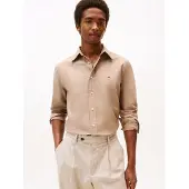 Tommy Hilfiger Overhemd 'HERITAGE' camel