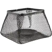 VAN MANEN Windlicht staal metaal l17b17h13 cm