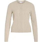 Vila Gebreid vest 'kerry' sand