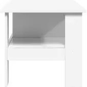 vidaXL Salontafel, wit, 90 x 50 x 45 cm, houtvezel