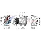 Ava Cooling HYK259 Aircopomp