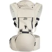 Deryan Pack Ergonomische draagzak - Babydrager + Opbergvakjes - Zand