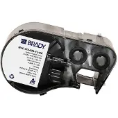 Brady M4C-375-595-YL-BK tape vinyl zwart op geel | 9,53 mm x 7,62 m (origineel)