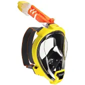 Ocean Reef Aria Qr+ Snorkeling Mask Geel S-M