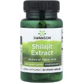 Swanson Health - Shilajit-extract, 400 mg - 60 vegetarische capsules