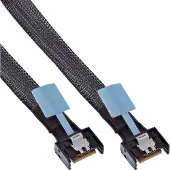 InLine MCIO Kabel, MCIO x4 Stecker zu MCIO x4 Stecker, 0,5m