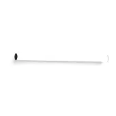 Wever & Ducre Wandlamp Mirba 2.0, wit / opaal, Badkamer, Kunststof, wandlamp