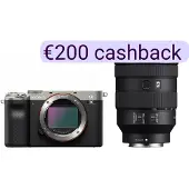 Sony Alpha A7C systeemcamera Zilver + FE 24-105mm f/4.0G