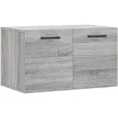 vidaXL Wandkast 60x36,5x35 cm bewerkt hout grijs sonoma eikenkleurig