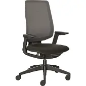Sedus se:flex - Ergonomische bureaustoel met armleuningen - Netbespanning - Zwart