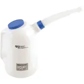Bgs 9570: 8 liter gieter met flexibele uitloop en deksel, inclusief meetbeker voor olie