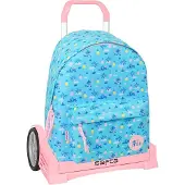 Safta Evolution Stitch Waves 20.79l Rugzak Met Wielen