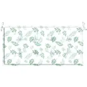 vidaXL Tuinbankkussen 100x50x3 cm oxford stof bladpatroon