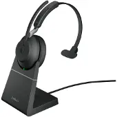 Jabra Evolve2 65 MS mono draadloze headset inclusief oplaadstation