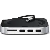 Satechi USB-C Mac Mini M4 Stand & Hub met SSD slot