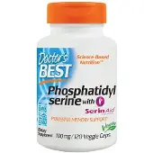 Doctors Best - Fosfatidylserine met SerinAid, 100mg - 120 vegetarische capsules
