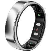 RINGCONN Smart Ring Gen 2 Air - Maat-#7 - Kleur: Zilver