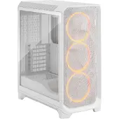 Fractal Design PC Behuizing - - Meshify 3 RGB - E-ATX (277 mm) - 3 ventilatoren - USB Type C van 20 Gbps - Wit
