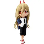 Banpresto Kettingzaagman Power Q pochefiguur, 14 cm