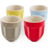 Pols Potten Espressokop La Marzocco Polygon Multi-colour 100 ml (Set van 4)
