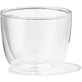 HEMA Espressomok 120ml Borosilicaatglas Dubbelwandig (transparant)