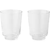 Muuto Raise glas 30 cl 2-pack Clear