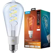 Govee Smart lamp E27 | Edison ST64 | Helder | RGB + 2700-6500K | WiFi | 5W (40W)