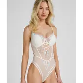 Hunkemoller Body 'Peonie' wit