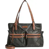 PICARD Schoudertas 'Sonja' cognac / antraciet