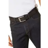 JP 1880 Regular Fit Riem zwart, Effen