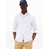 Tommy Hilfiger Regular Fit Overhemd blauw, Gestreept