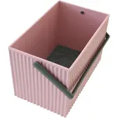 Hachiman opbergbox Omnioffre M, kunststof, polyester, rosé, 228707