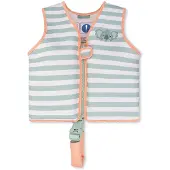 Swim Essentials - Zwemvest Kleuter 3-6 Jaar - Groen - Gestreept - Drijfvest