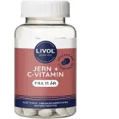 Livol Jern + C-Vitamin 140 stk.