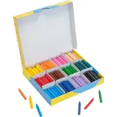 Jovi Triwax Colored Wax Pencils Box Of 12 300 Units Veelkleurig Kinderen