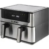 LUND 2600 Watt 10 Liter XL Air Fryer / Heteluchtfriteuse (10 Programma's)