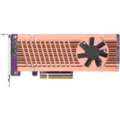 Qnap PCIe uitbreidingskaart - - QM2-2P-384A - M.2 - 32 Gbit/s - Actieve koeling