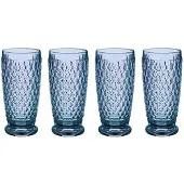 Villeroy & Boch Longdrinkgläser Boston Coloured 400 ml Set van 4
