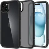 Spigen Ultra Hybrid iPhone 15 hoesje frost zwart
