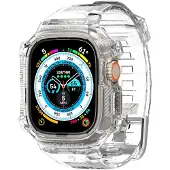 Spigen Rugged Armor Pro case voor de Apple Watch Ultra - 49 mm - Transparant