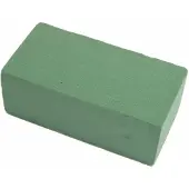 HBX natural living Steekschuim Nat Blok 20x10x7.5cm Ds 20st Groen Groen Kunststof HBX natural