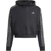 Adidas Sweatshirt 'SEASONALS ANIMAL FULL ZIP' grijs / grafiet / zwart