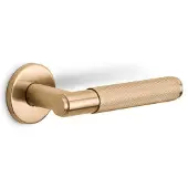 Formani Basics LB5-22 EN1906/3 deurkruk geveerd op rozet - PVD licht brons