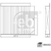 FEBI BILSTEIN 1006002 Interieurfilter