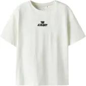 Name it KIDS T-shirt met backprint wit Jongens Katoen Ronde hals Backprint - maat 146/152